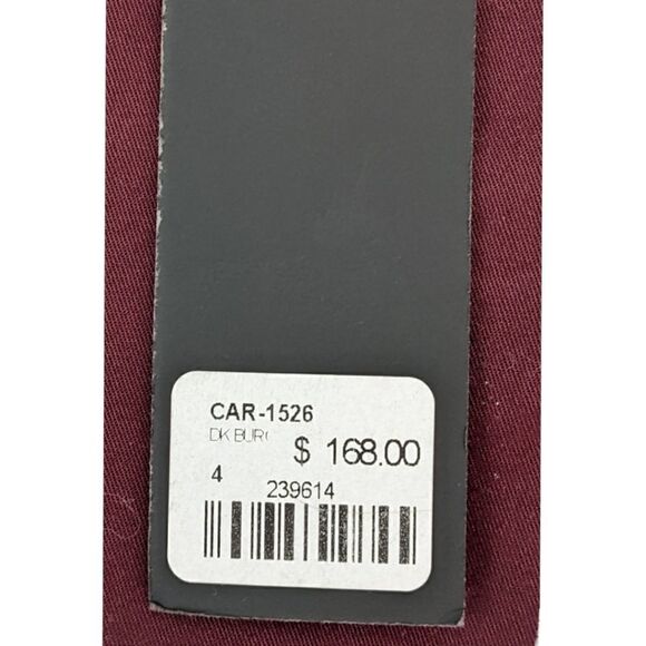 NWT Carmar Women's Burgundy Ankle Zip Pants Size 4 - Picture 7 of 9